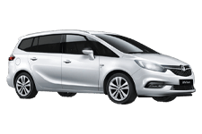 Van Hire Havant - Vauxhall Zafira 5 + 2 - Minibus hire Havant